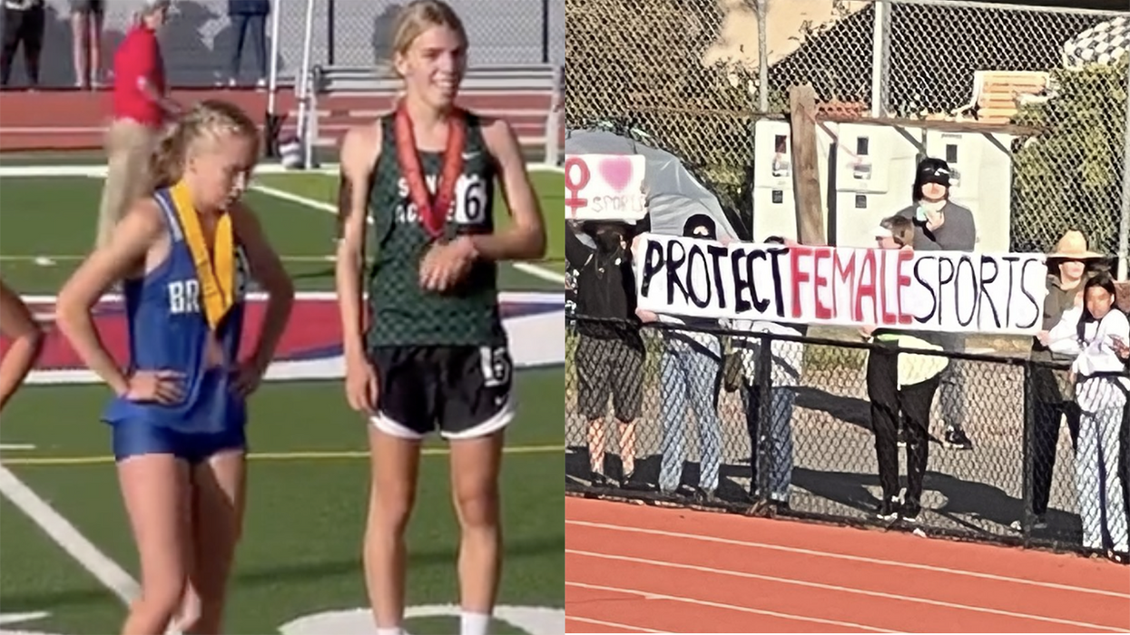 Mother of girl who lost state championship opportunity to male runner speaks out: "Kids are forced to celebrate it"