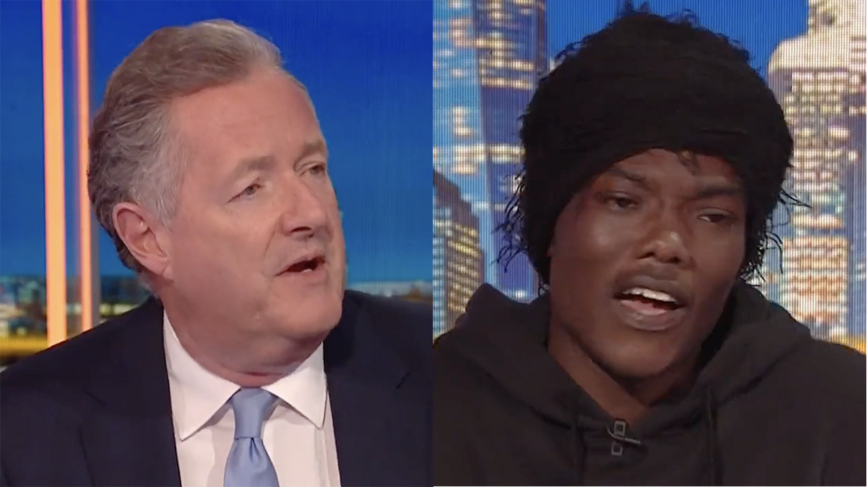 Dog stealing TikToker tries playing race card against Piers Morgan: "I just think you're an idiot"