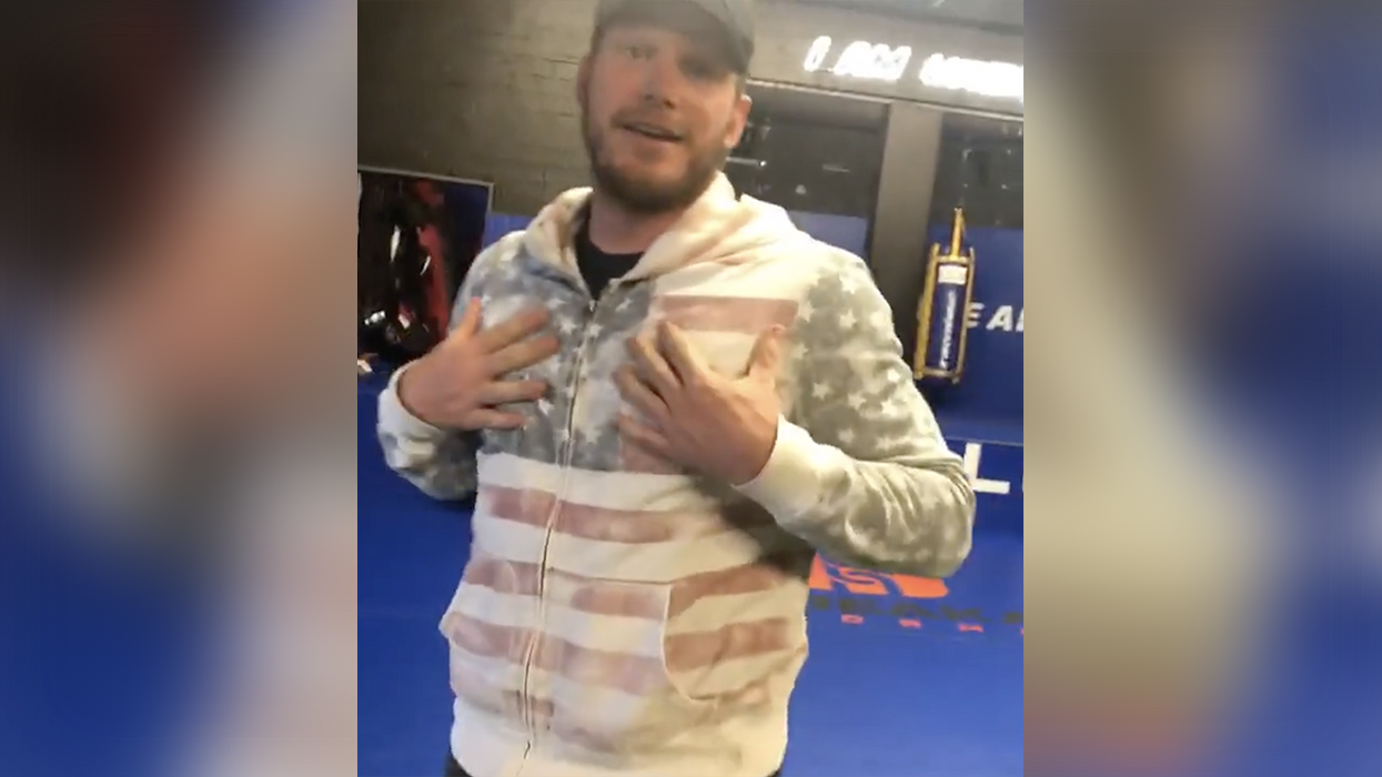 Chris Pratt shares video that's almost too patriotic, even by his usual standards