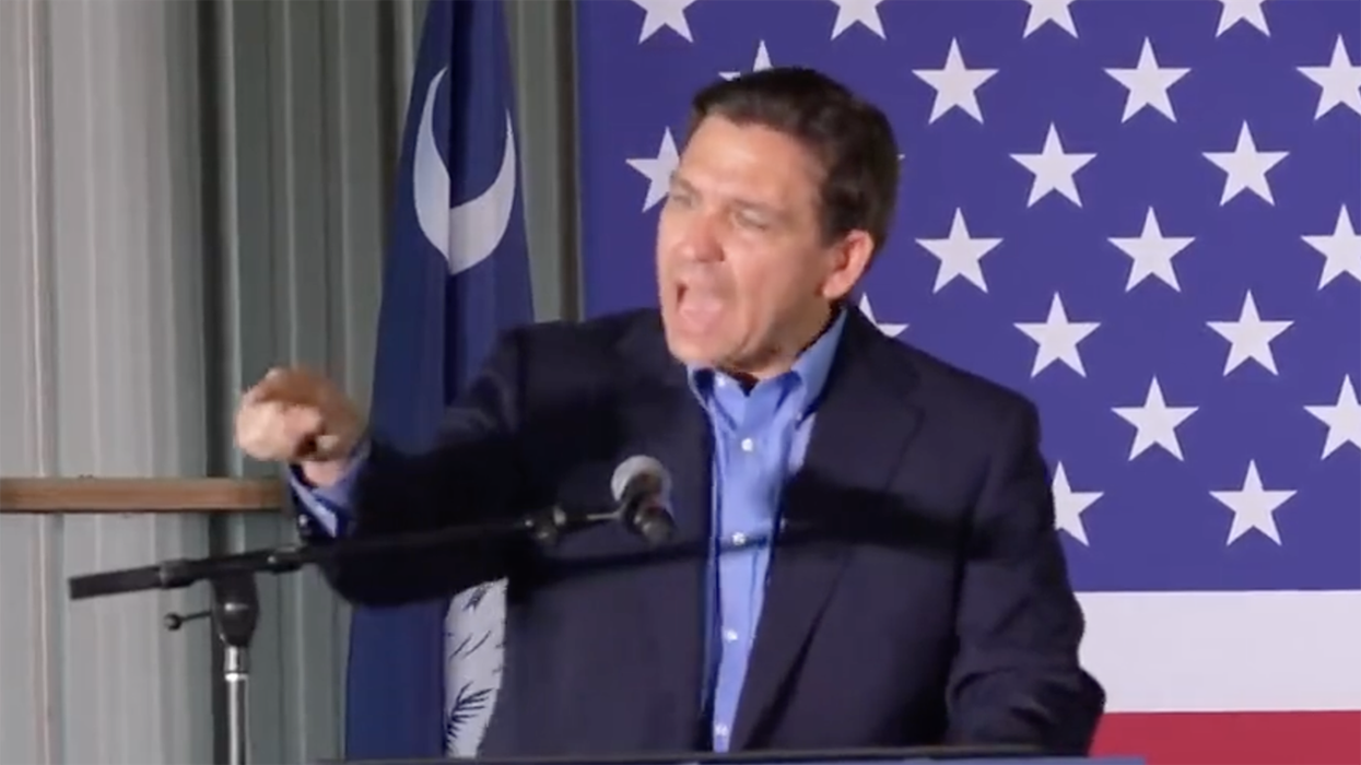 Ron DeSantis gives a masterclass in shutting down heckler: "These are the people we beat every single day”