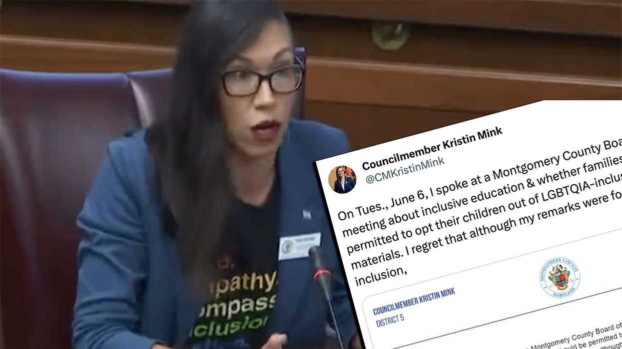 Democrat official call Muslims protesting school's "pride" curriculum white supremacists, but is super sorry about it