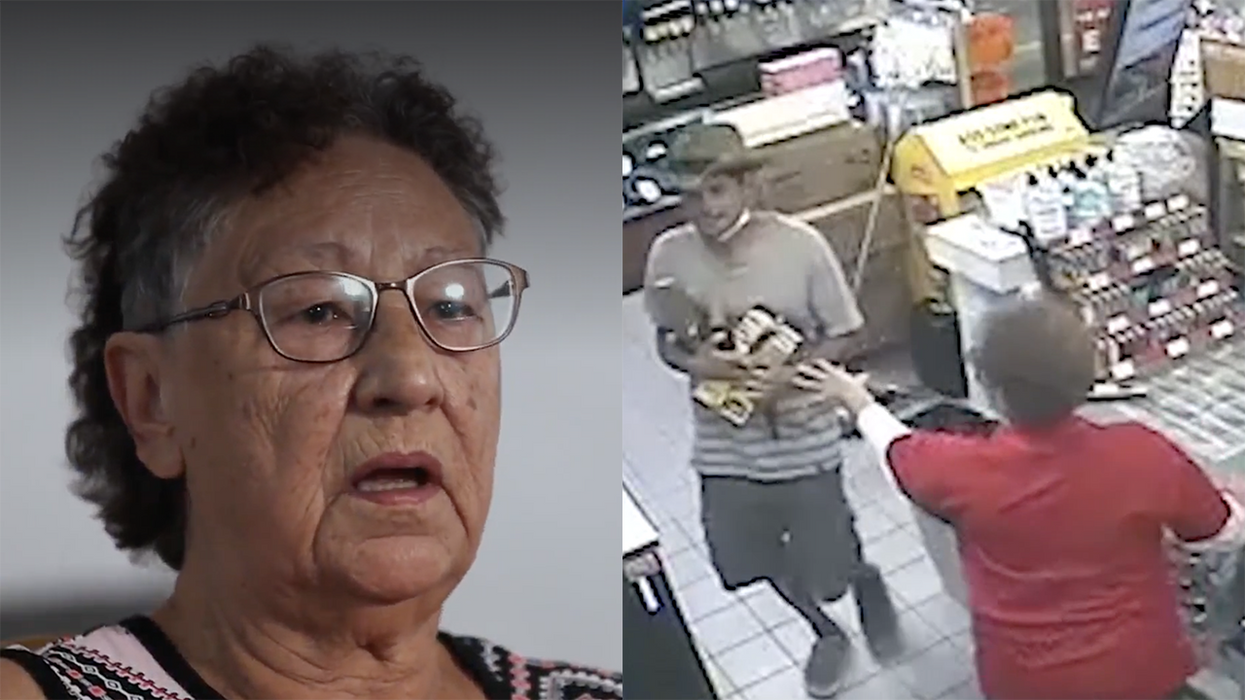 Circle K fires 75-year-old employee for shoving shoplifter who pulled a knife on her, so now she's suing