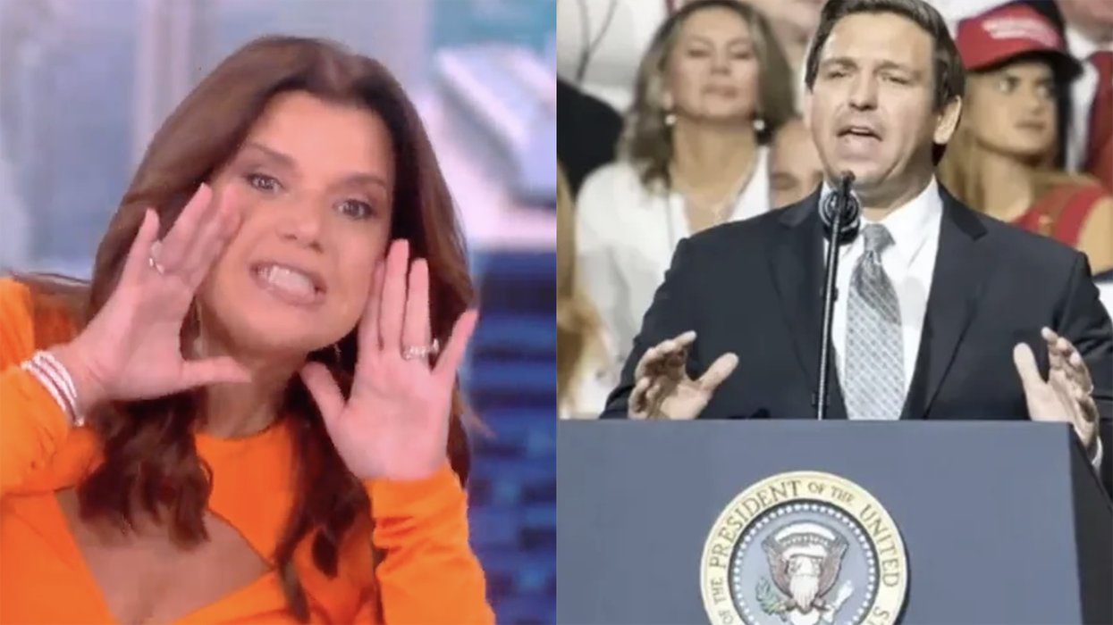 Watch: Ana Navarro admits Ron DeSantis has so broken her brain, he makes her act like a dog