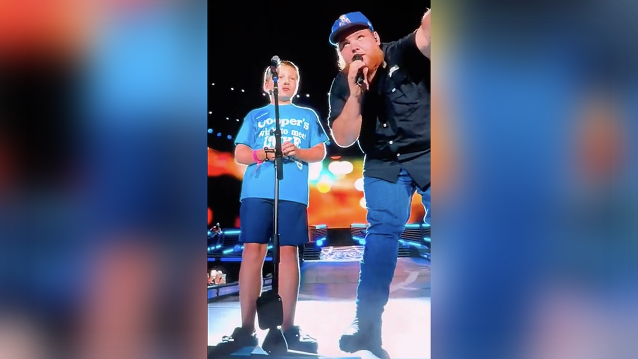 Watch: Luke Combs invites a cancer-free boy to sing with him on stage and the crowd reaction will have you in tears
