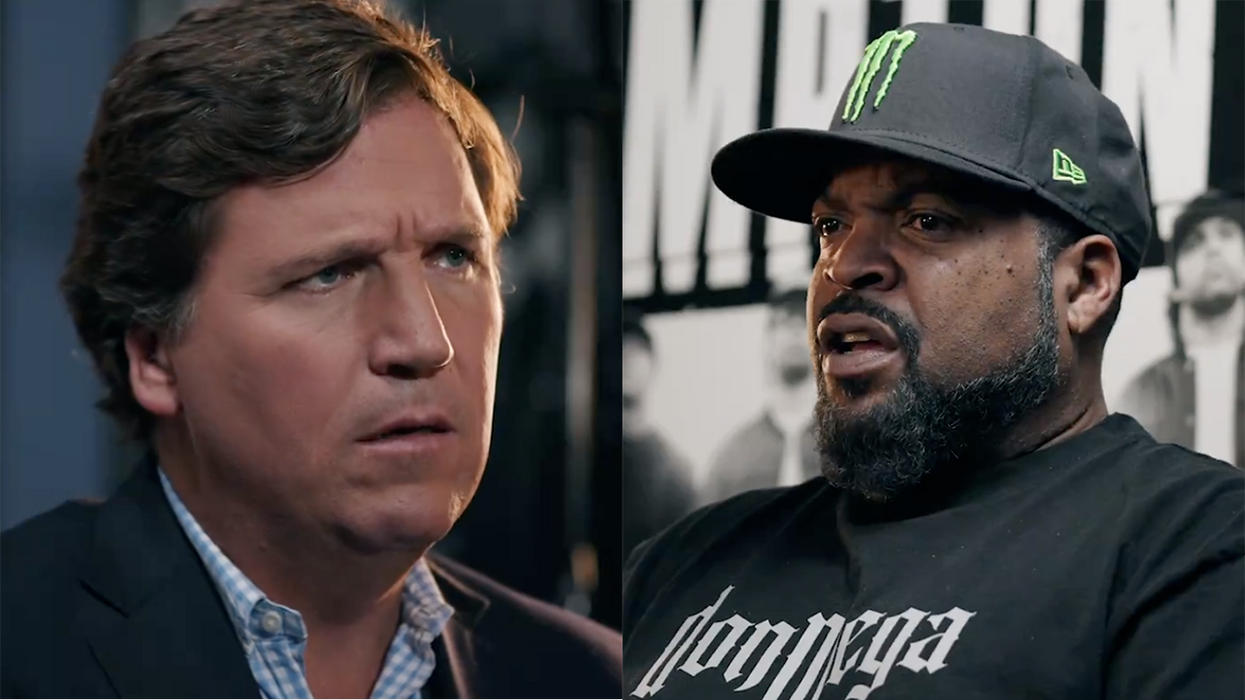 Ice Cube uncensored with Tucker Carlson: Says he's banned from 'The View,' compares trans people to pigeons