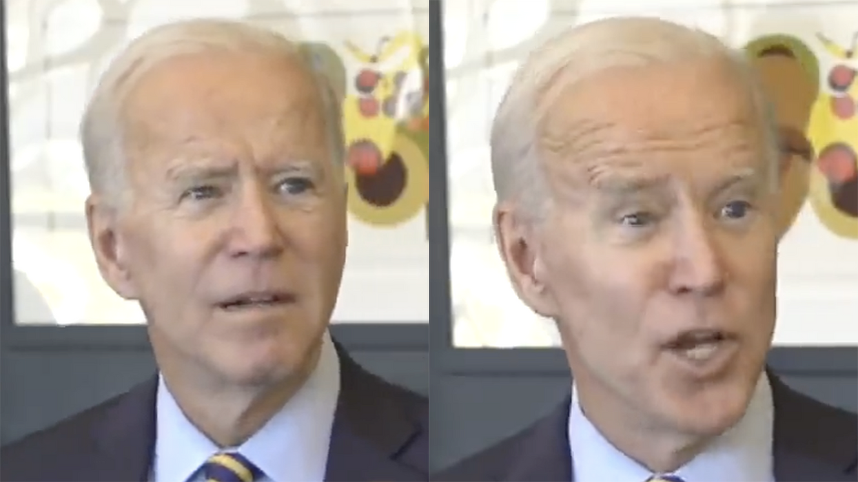 Joe Biden "takes out the trash" and acknowledges his other granddaughter, then freaks out on reporter who asks about her