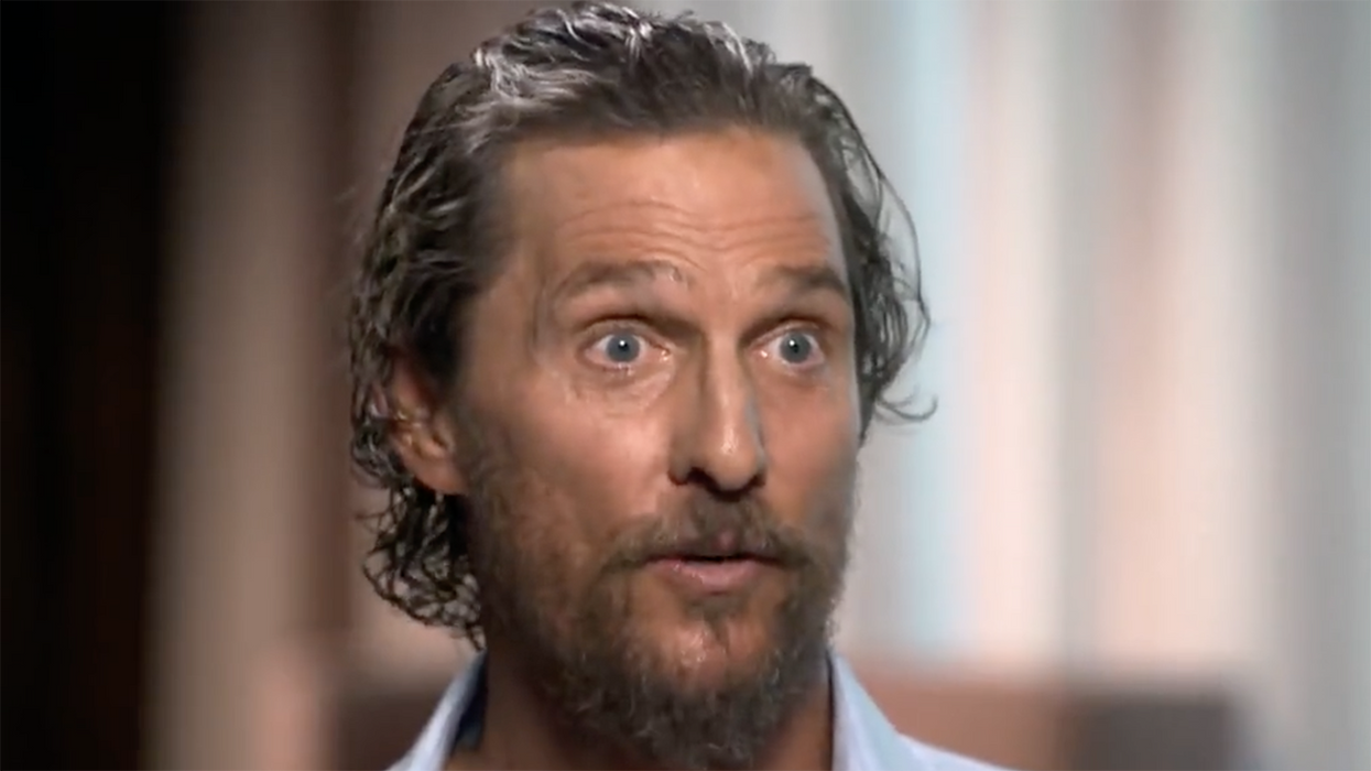 Bless his heart: Matthew McConaughey thinks he invented changing the term 'gun control' to something else