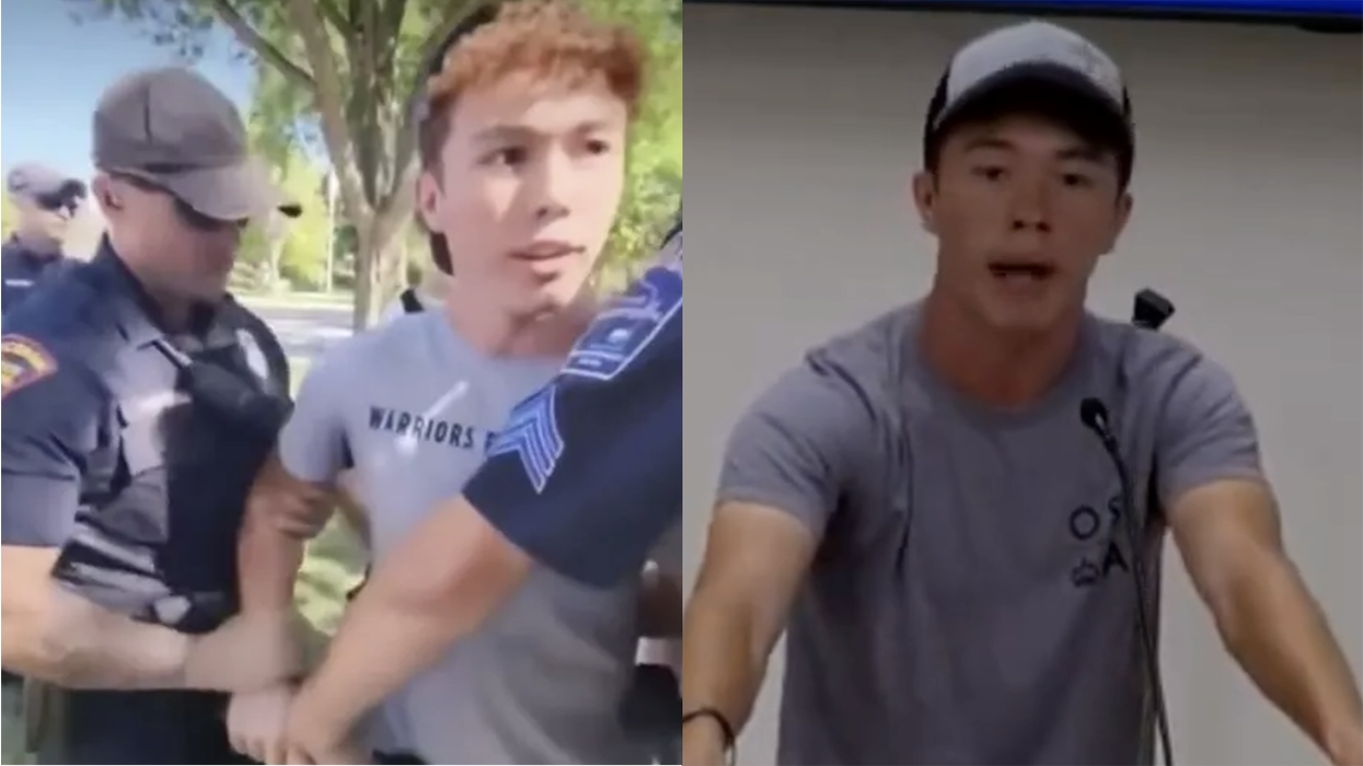 Watch: Young man who got arrested reading the Bible near drag queens gives powerful speech to city council