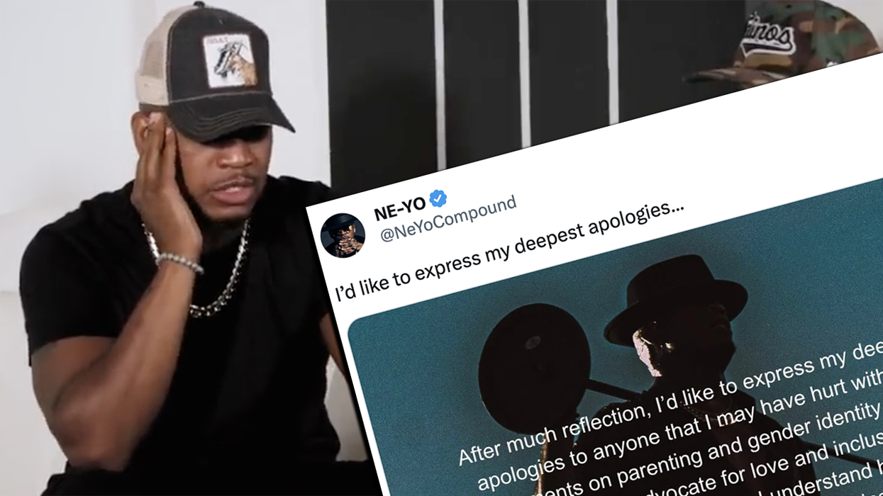 Ne-Yo issues groveling apology for gender coments... (UPDATED: He took it back, throws publicist under the bus)