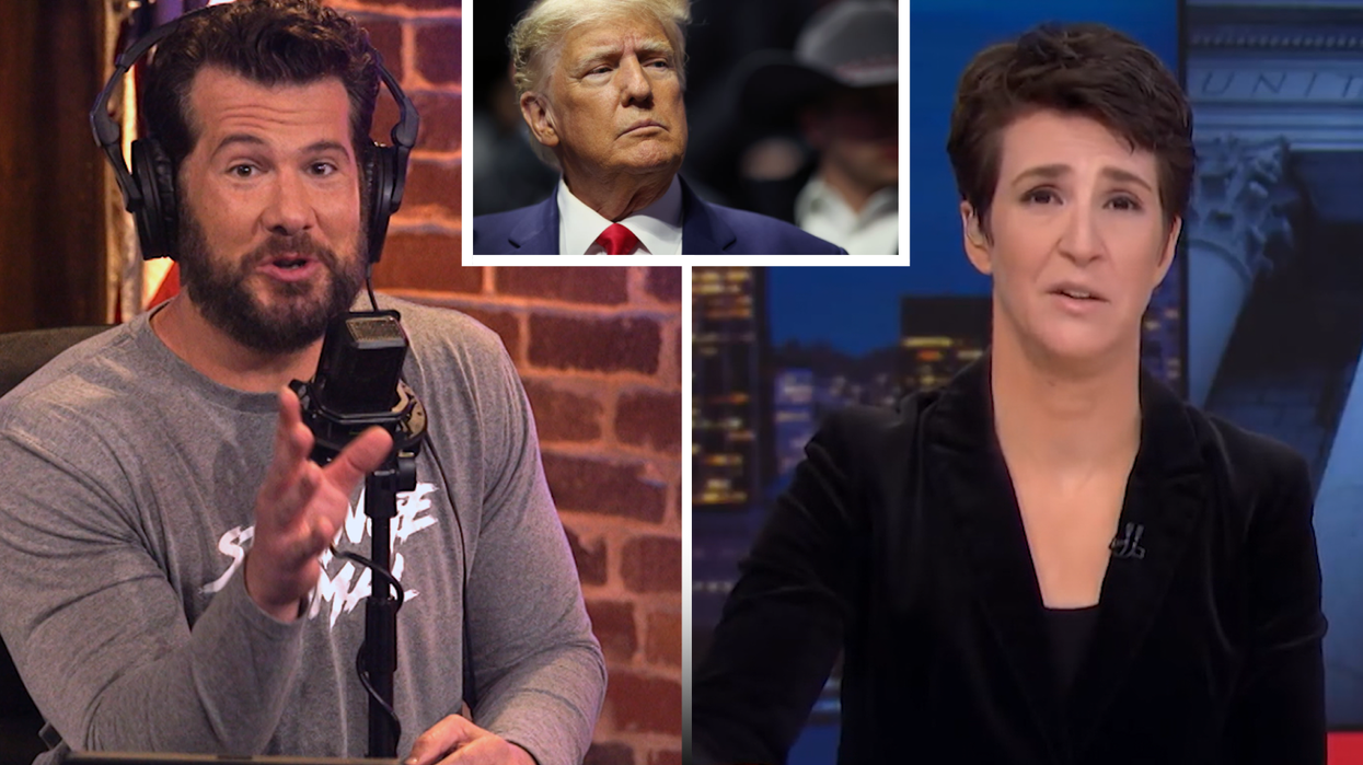 Watch: Rachel Maddow cries "dictator" Trump, ignores real tyrant Biden