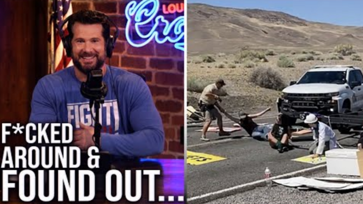 Watch: Nevada Police OBLITERATE Climate Protestors! Crowder Reacts