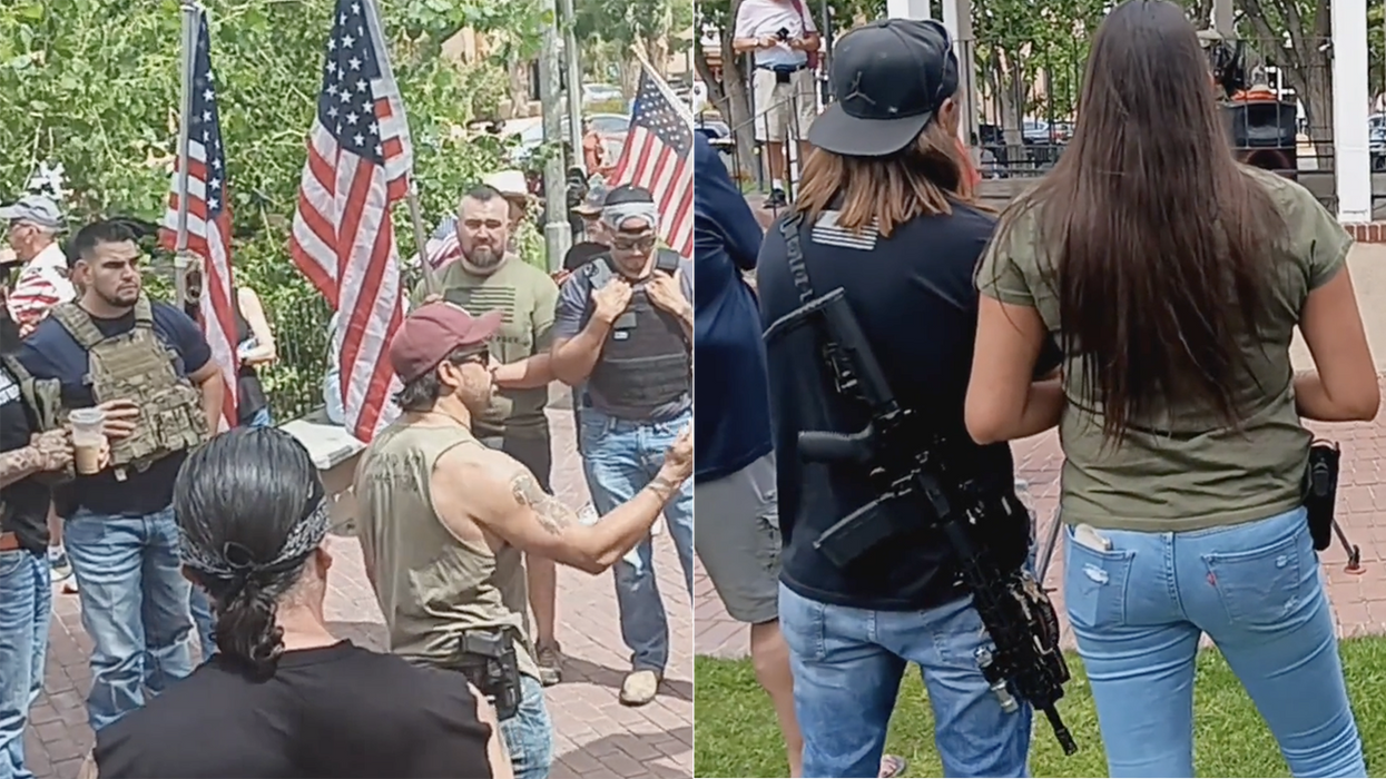 Watch: New Mexico gun rights activists respond as patriotically as you'd expect to governor's unconstitutional gun ban