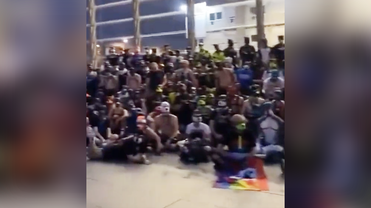 Watch: 1,000 "canine beings" gather in protest, howl at the moon to advocate for freaks who identify as dogs