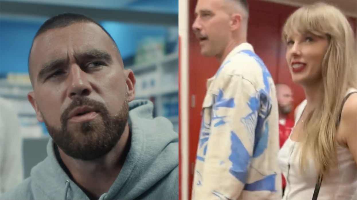 Travis Kelce sells out, not with Taylor Swift, but by cutting this Pfizer ad for Big Pharma