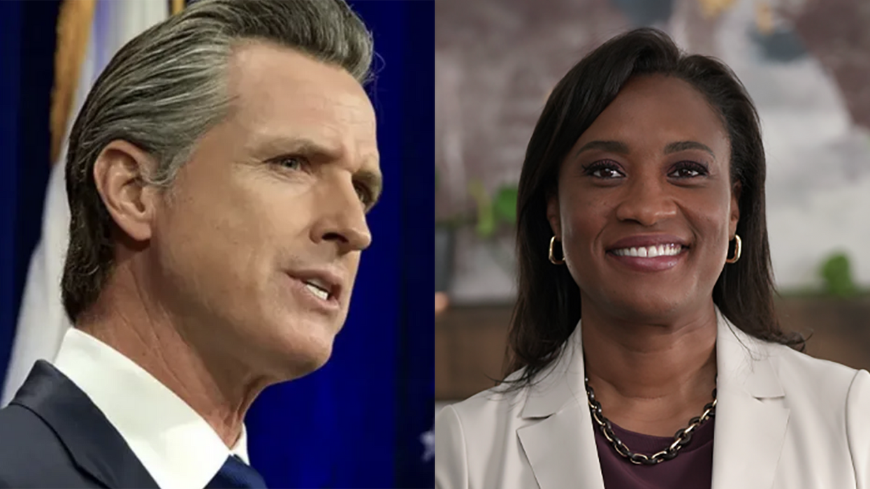 Gavin Newsom appoints new California senator: a lesbian pro-abortion extremist who DOESN'T live in California