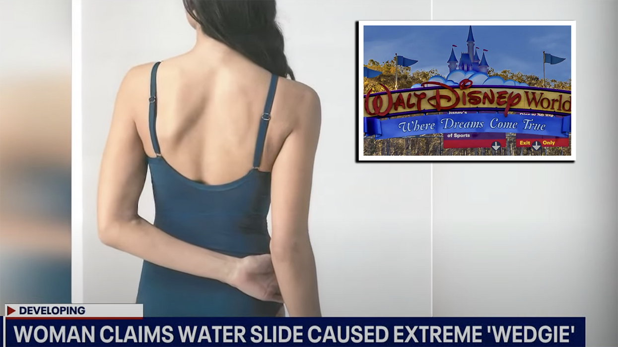 Woman Sues Disney World For Injuries Caused By A, Quote, "Massive Wedgie" On Waterslide
