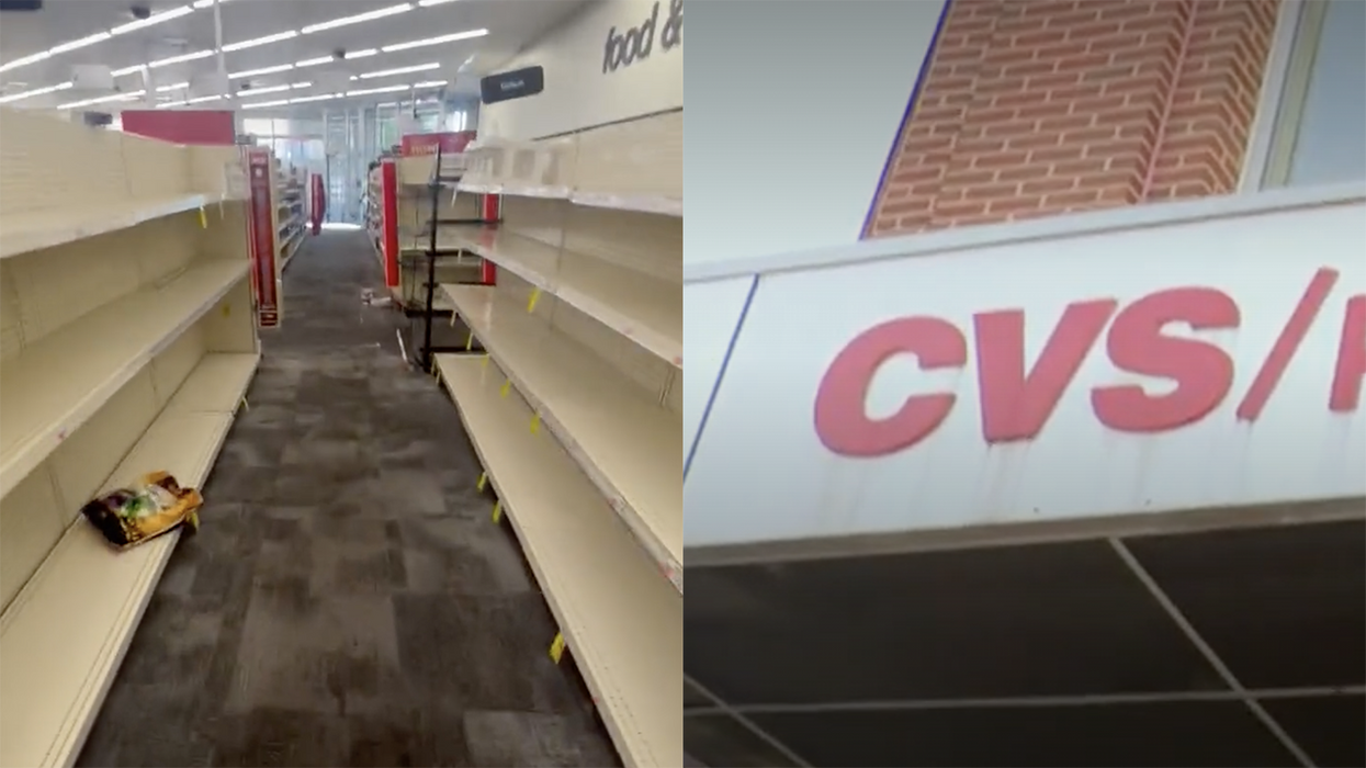 Viral video shows empty CVS shelves because shoplifters are utilizing new trick to help their thievery