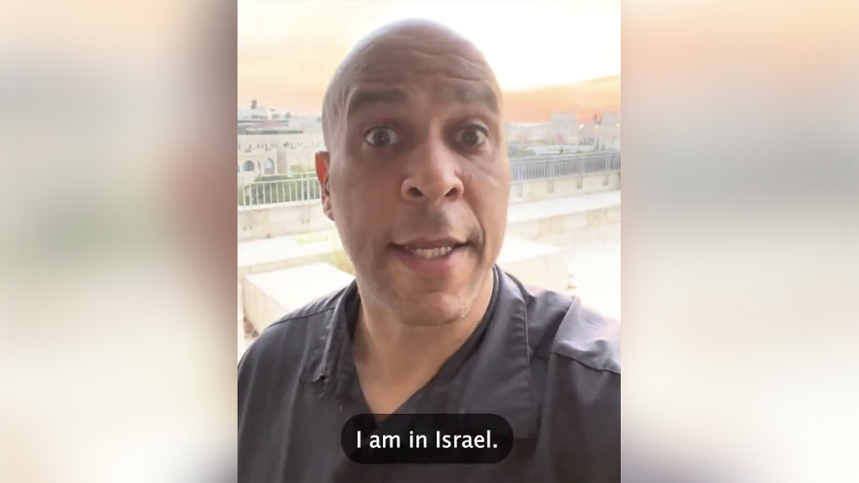 'Most famous rabbi in America' calls out Cory Booker's alleged support of Israel: 'You voted to give Iran $150 billion'