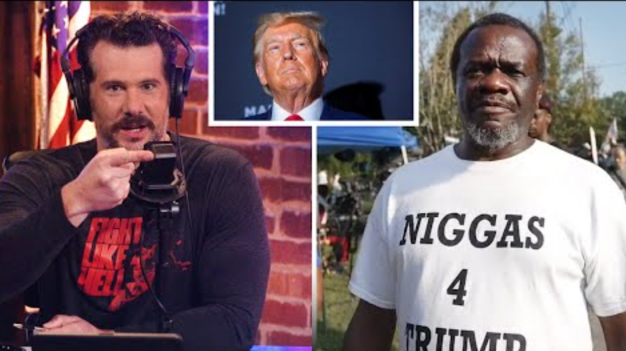 "Make Trump King!" - Based Black Guy Rides for Donald!