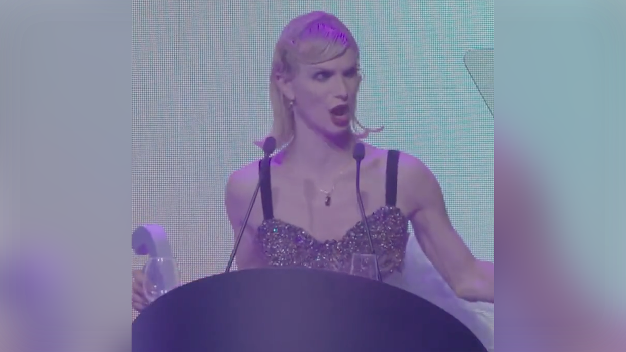 Watch: Dylan Mulvaney Wins “WOMAN” of the year award, because of course he/she/they do