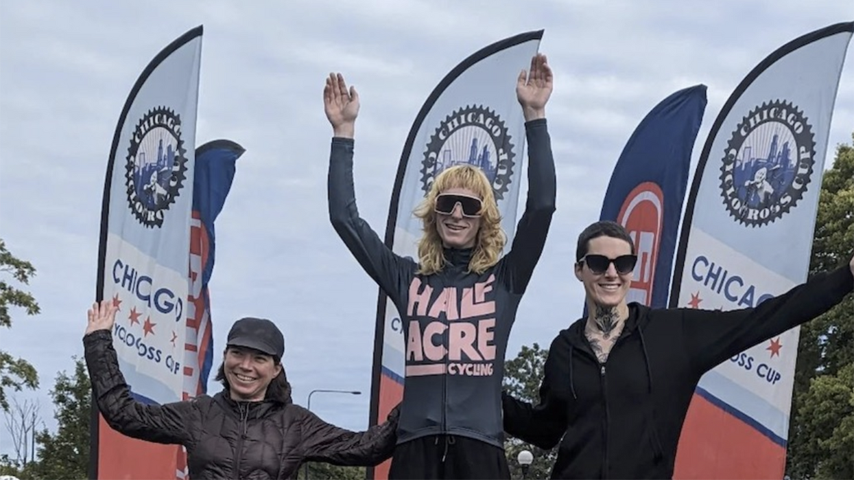 Two Dudes Win Another Women's Bike Race, And They're Quite Proud Of Themselves
