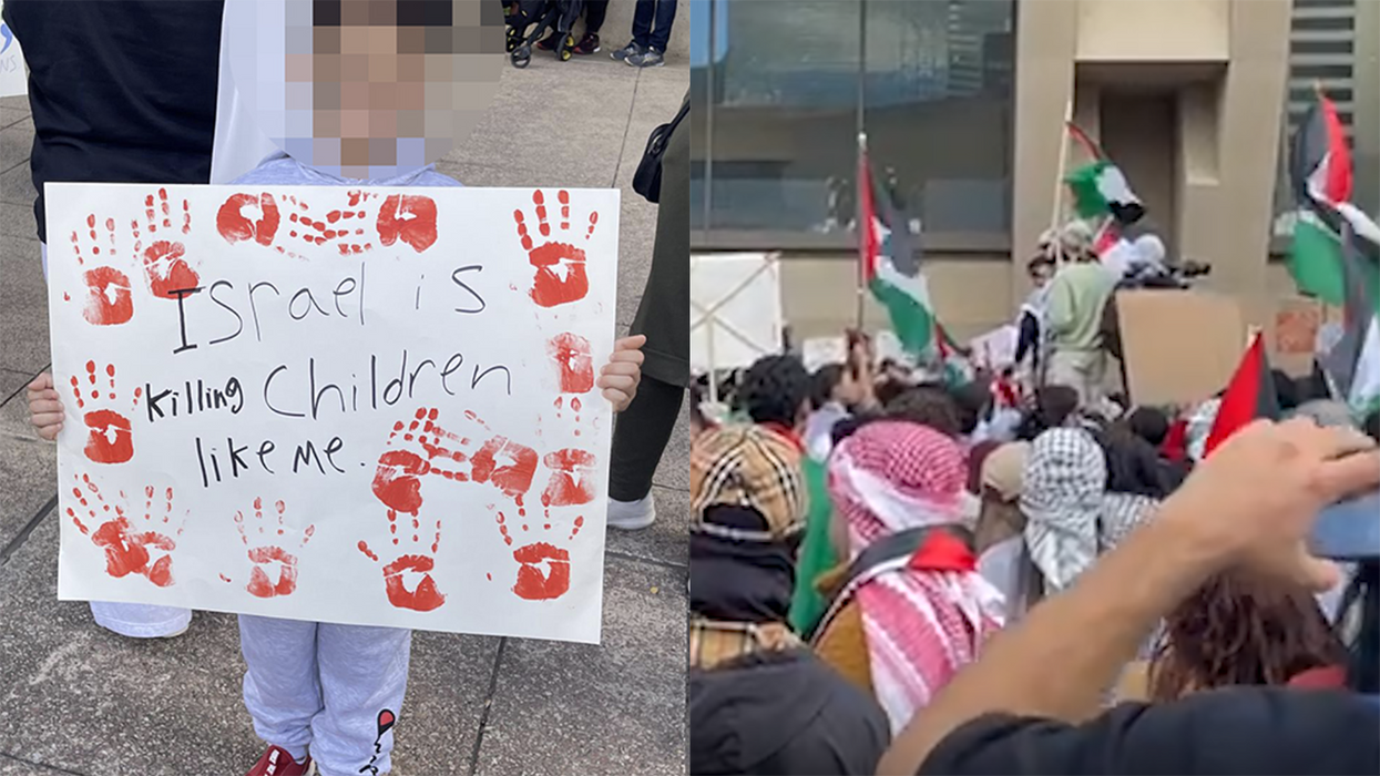 Watch: We Infiltrated a Pro-Hamas Rally in Dallas