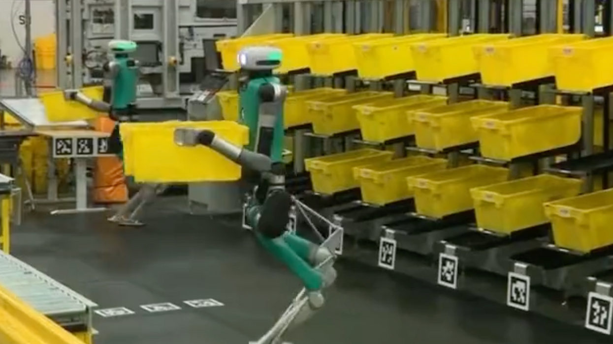 Amazon Unveils New Robots To Replace Humans... wait, what?