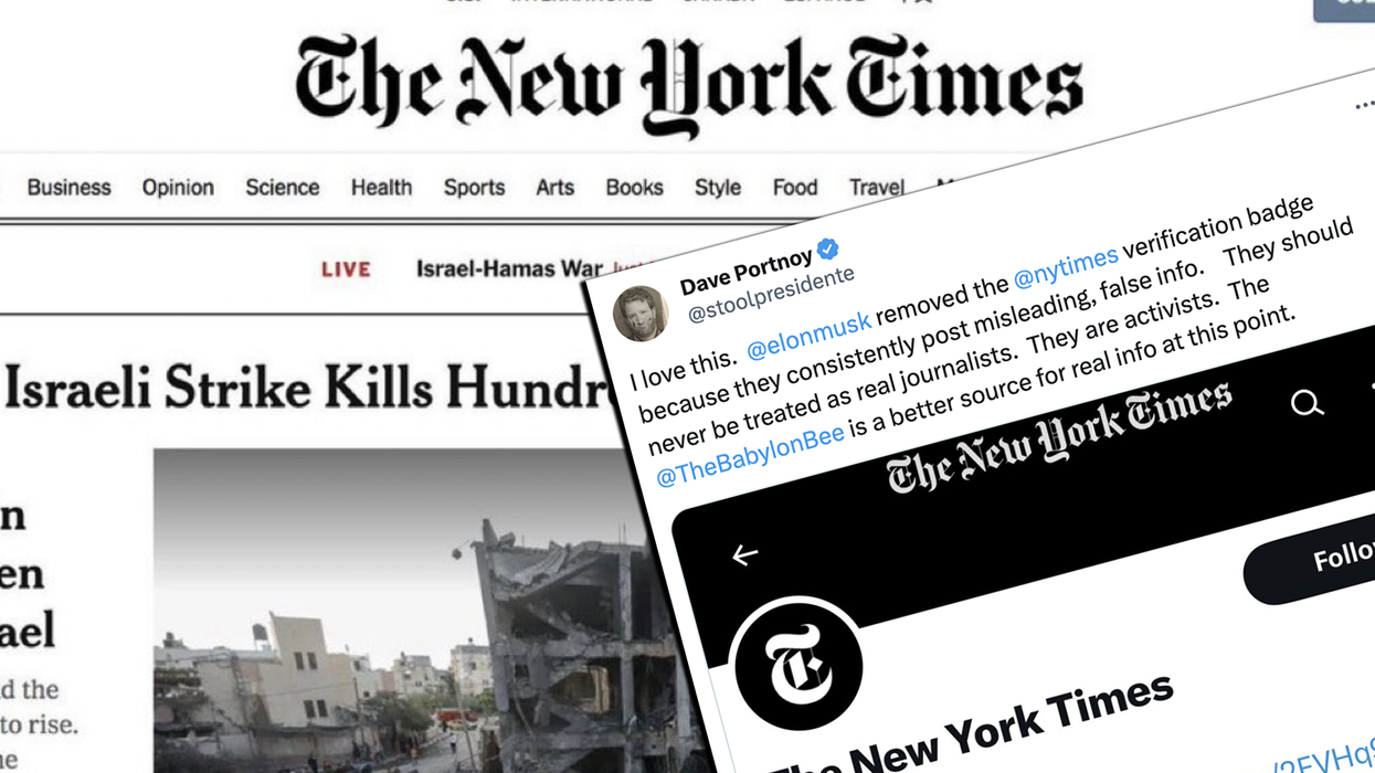 Did Elon Musk Strip NYT's Verification Badge Over Their Fake News And Anti-Israel Misinformation?
