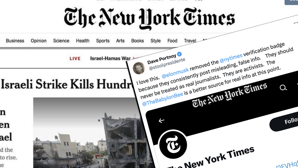 Did Elon Musk Strip NYT's  Verification Badge Over Their Fake News And Anti-Israel Misinformation?
