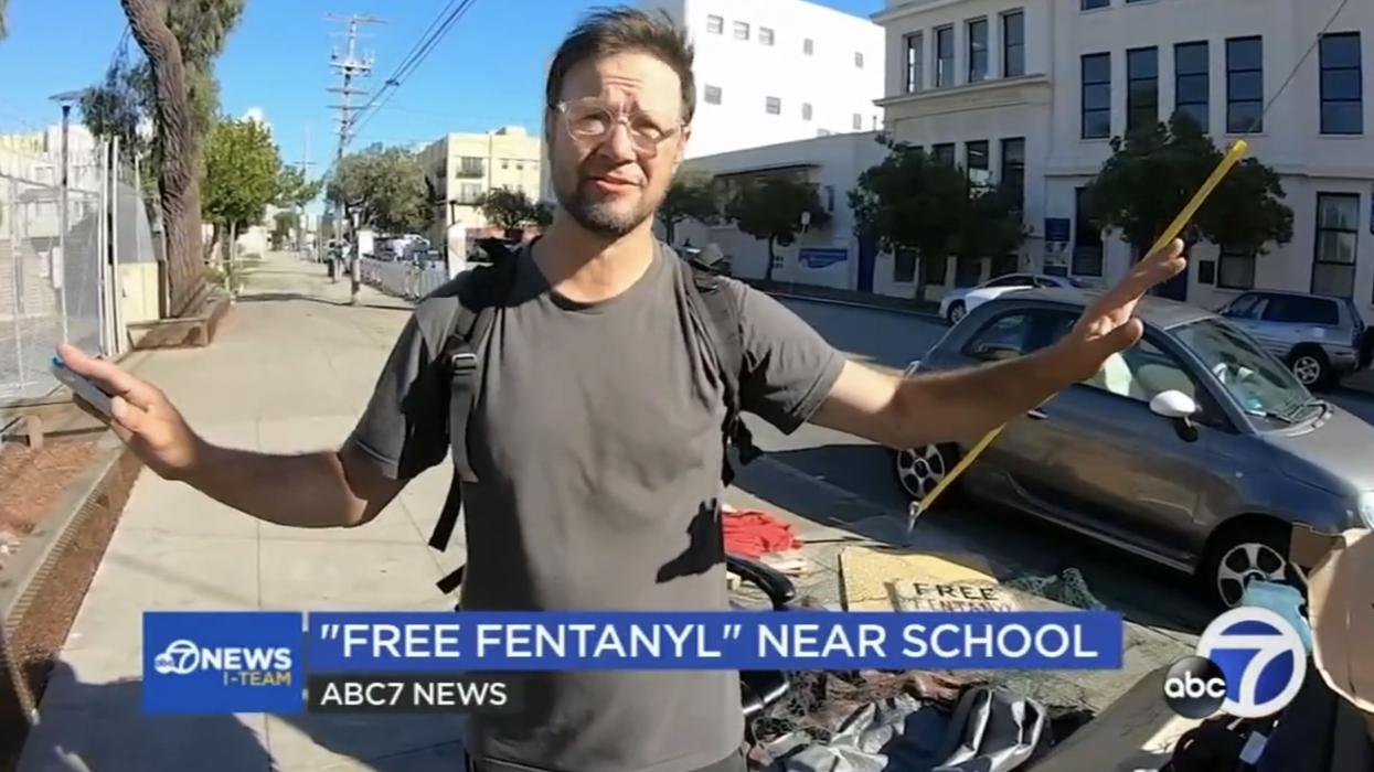 Police Allow Child Molester To Camp Across School Offering Free Fentanyl: "He's in compliance with his sex registration"