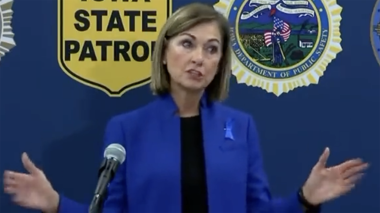 Iowa Governor GOES OFF on smug reporter claims she's banning books: "Nasty, pornographic, should never be in a classroom"