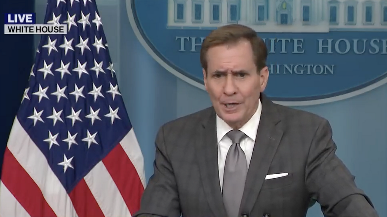 Watch: White House snaps at reporter over Gaza question and... holy sh*t, we're on the side of the Biden Admin