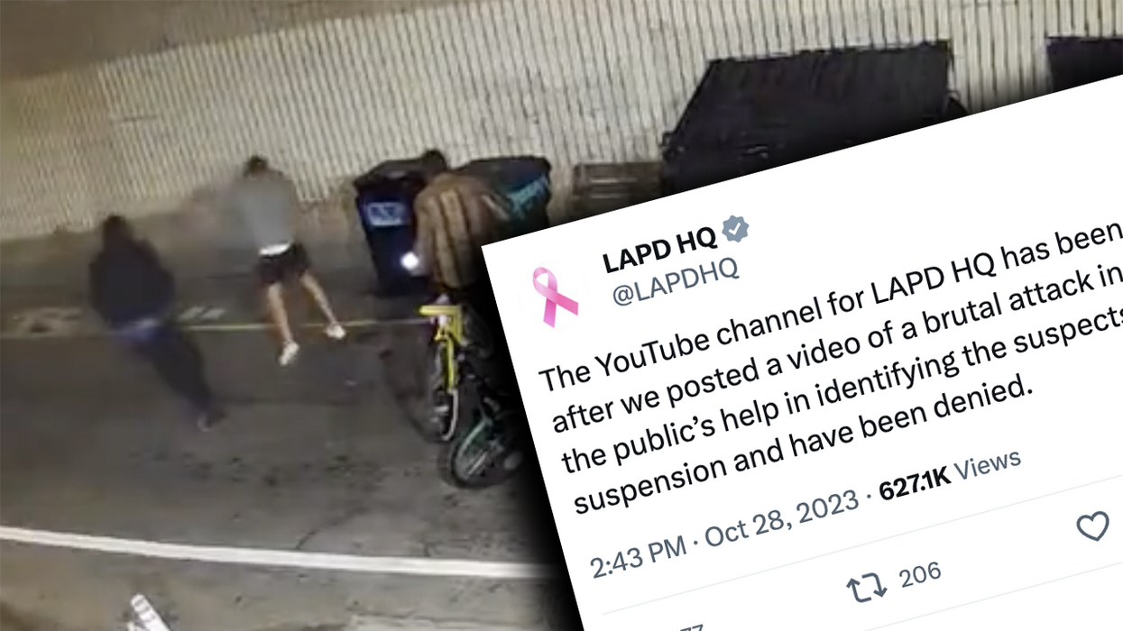 YouTube INTERFERES in police investigation, shut down LAPD's account over video attempting to help a victim
