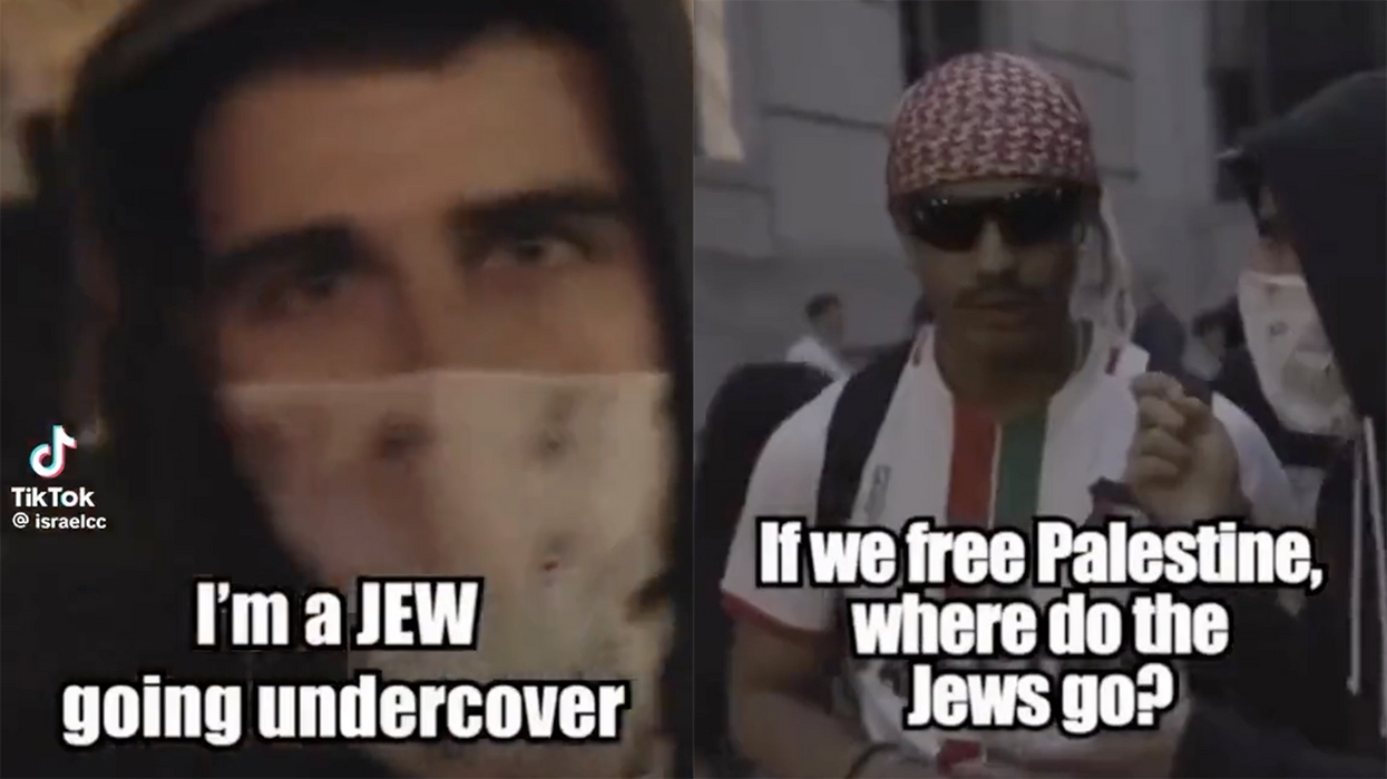Watch: Jewish TikToker goes undercover at pro-Palestine rally, exposes antisemitism in NYC (that voted 86% for Joe Biden)