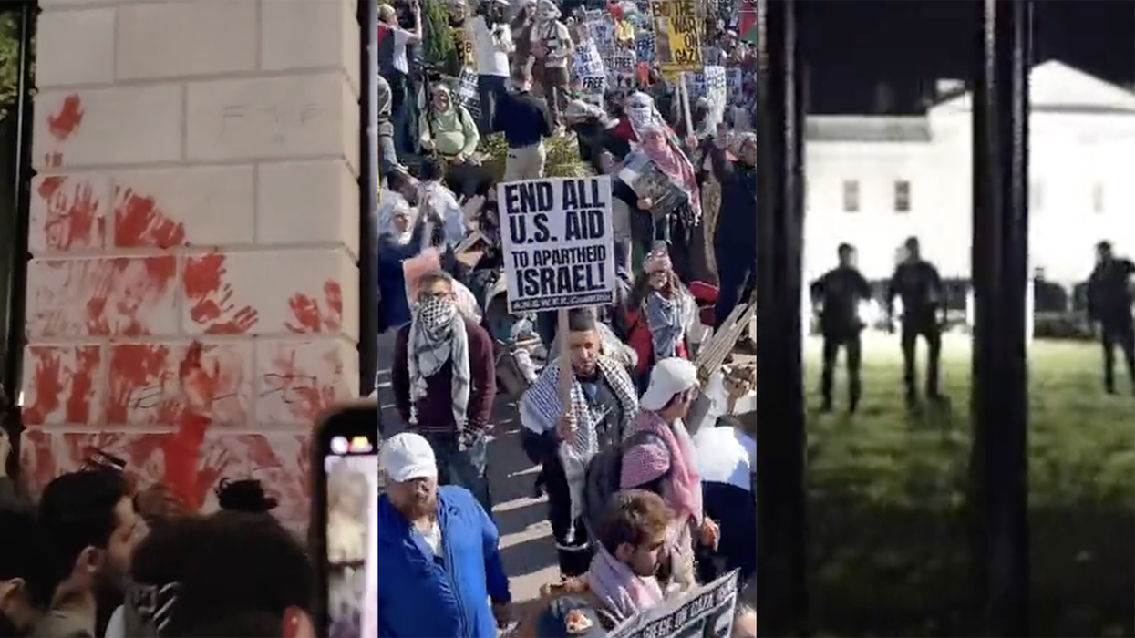 After Rashida Tlaib accuses Joe Biden of genocide, Pro-Hamas protestors STORM the White House: "Long live the Intifada!"