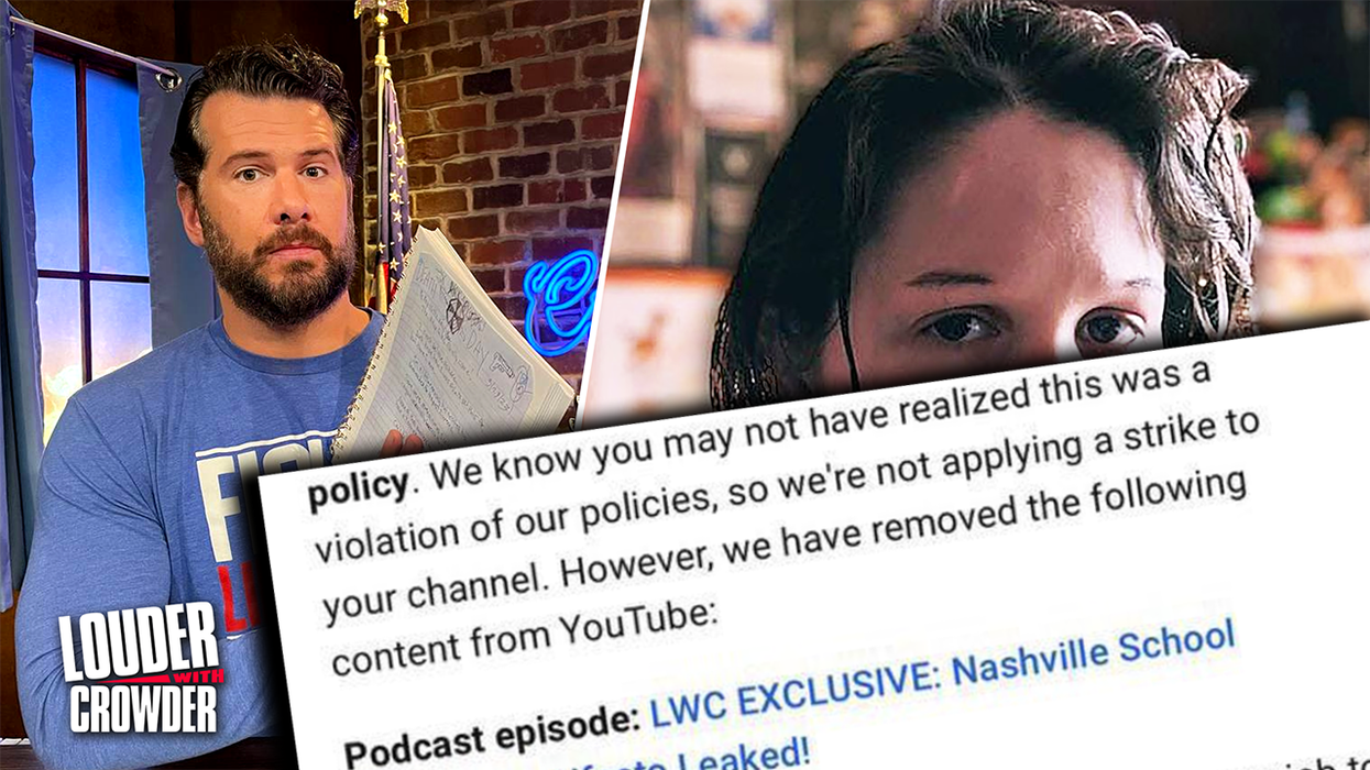 Of course, YouTube removed our #NashvilleManefesto video, and the absurdity of their excuse should be marveled at