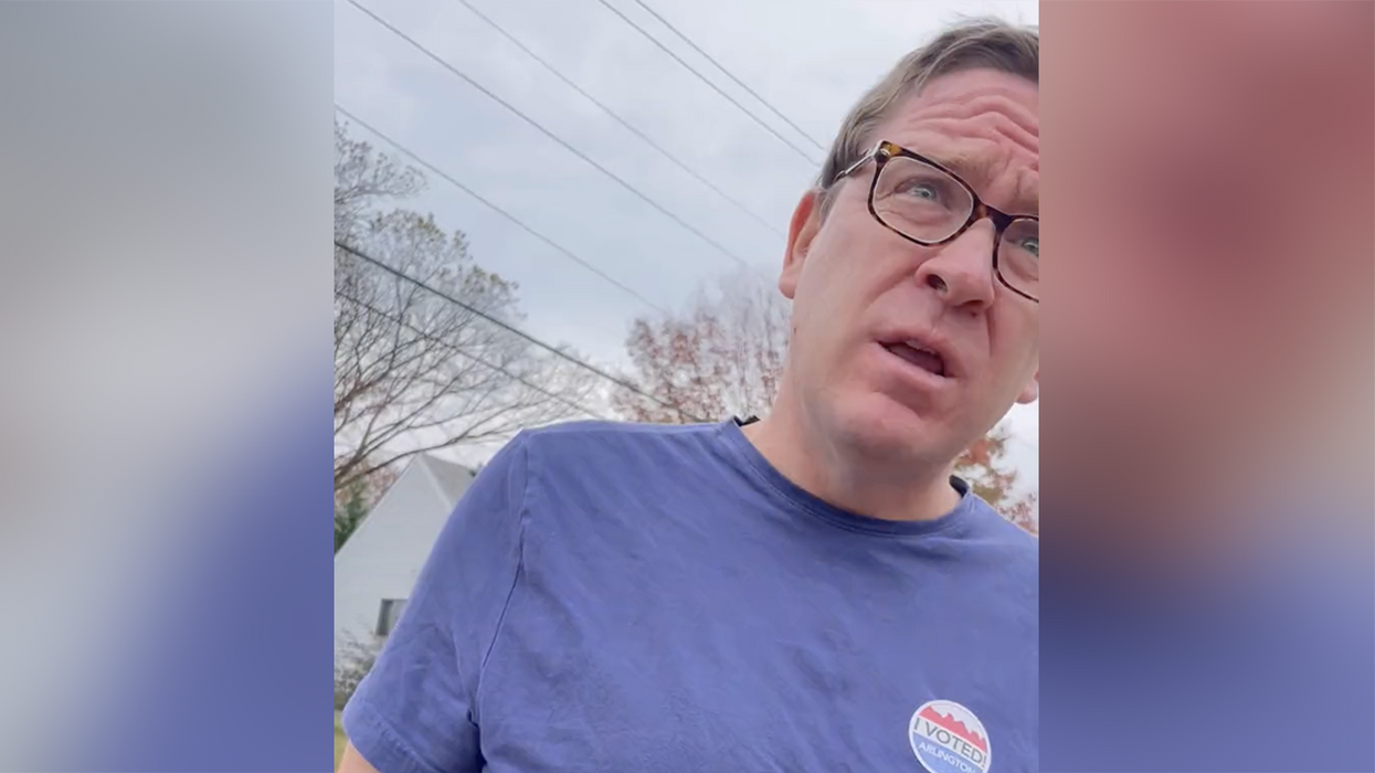 Watch: It Wouldn't Be Election Day Without An Unhinged Leftist Melting Down At A Republican Poll Worker