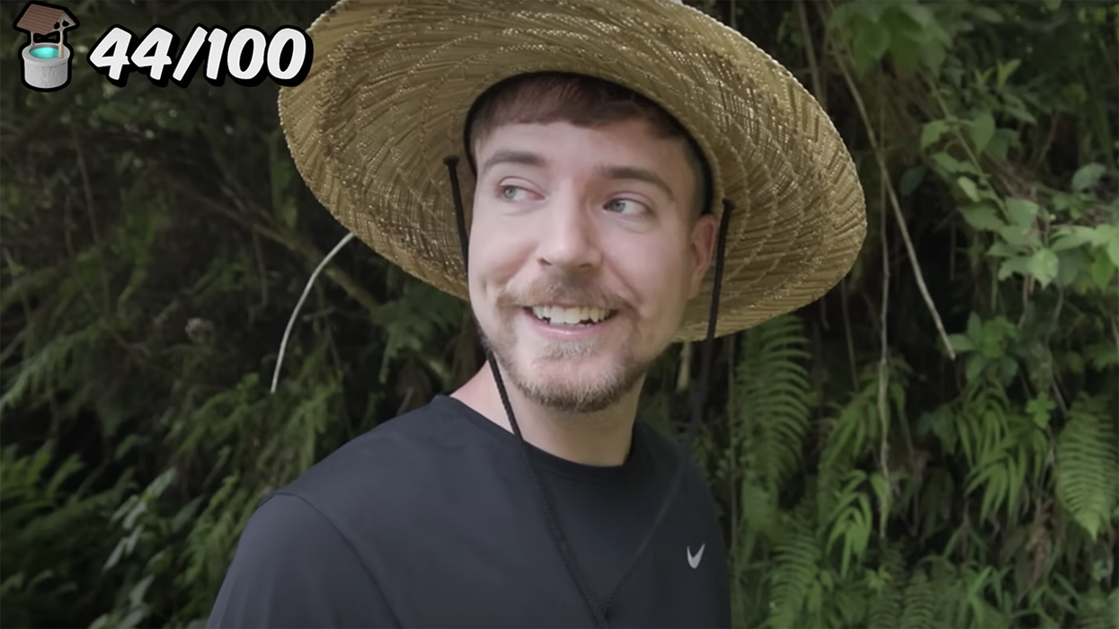 They're shaming Mr. Beast for giving 500,000 people clean drinking water... he's white and makes government look bad