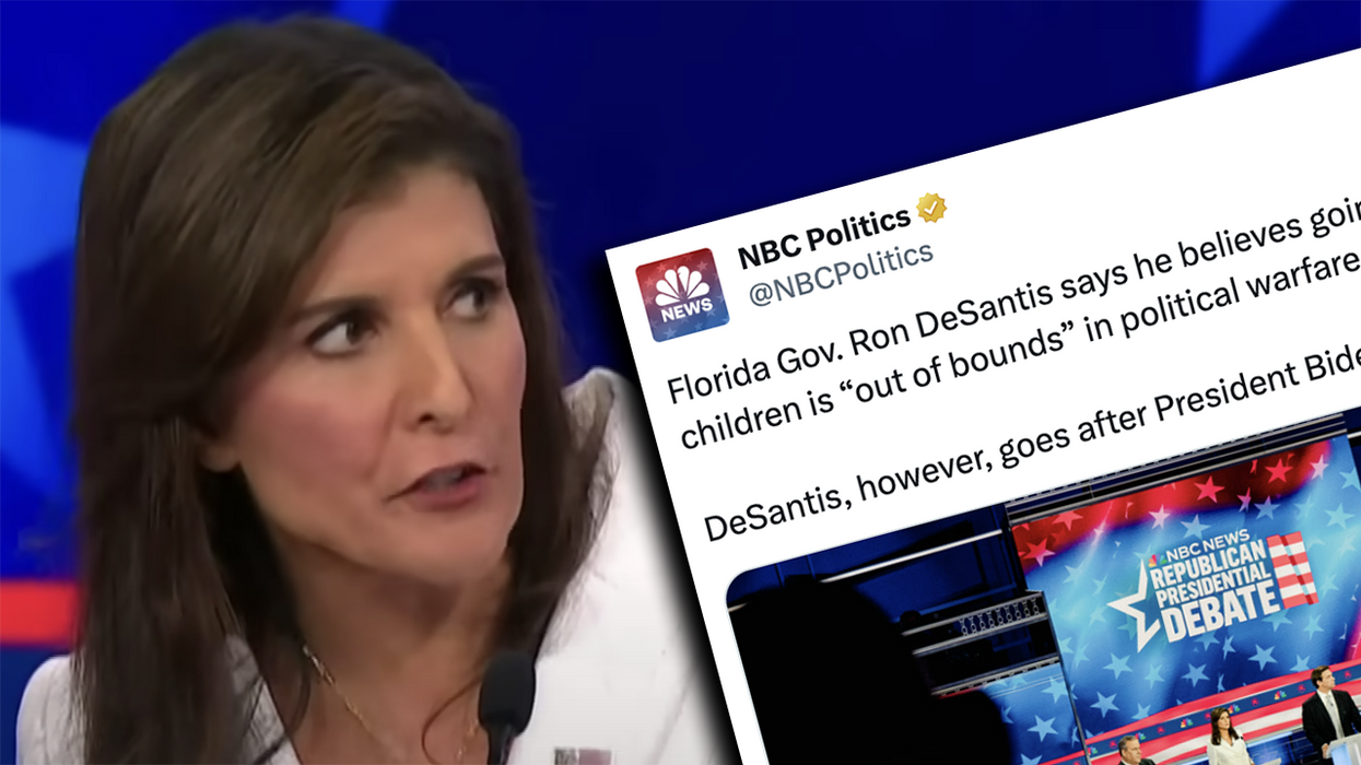NBC News uses Nikki Haley's daughter to cape for Hunter Biden, and you almost have to admire the shamelessness