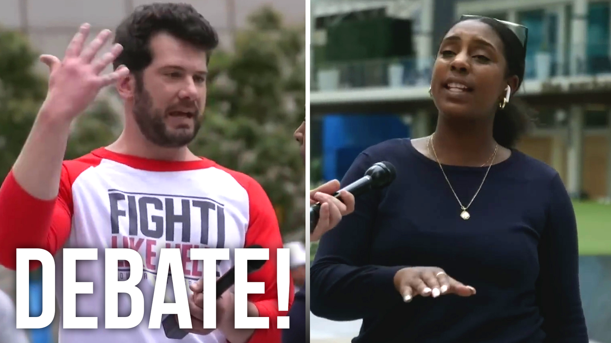 "Why Should a Man Tell Me What Do With My Body?!" - Crowder Debates Pro-Abortionist