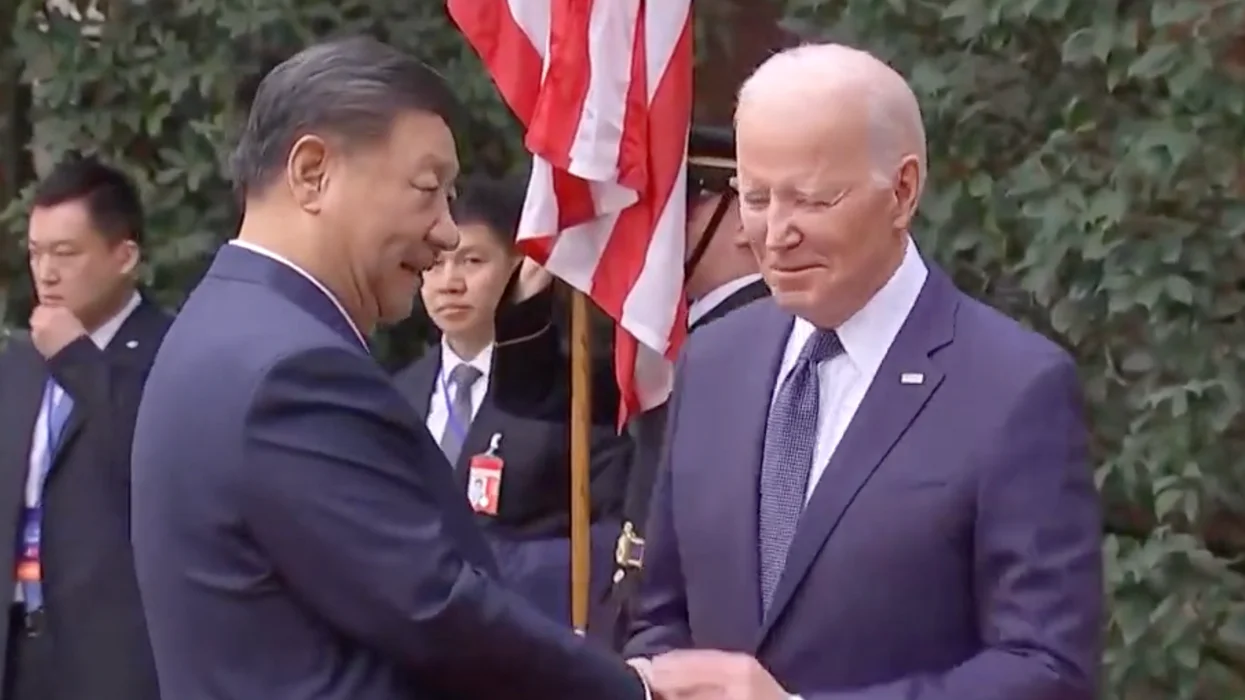 Watch: Joe Biden mumbles his way around APEC with his BFF, President Xi