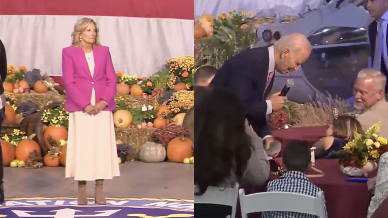 Reset the counter 'cause Joe Biden got creepy with a little girl again: "I love your ears"