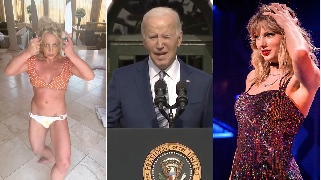 Watch: Biden abruptly leaves turkey pardon after biggest gaffe of his career... confusing Taylor Swift for Britney Spears