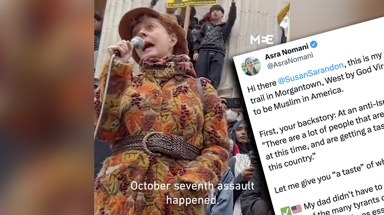 Susan Sarandon's recent antisemitic rant gets torn to shreds by a Muslim woman proud to live in America