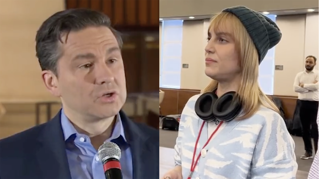 Watch: Canadian conservative wrecks reporter's smug face over media reports on the Niagra Falls "terrorist" car explosion