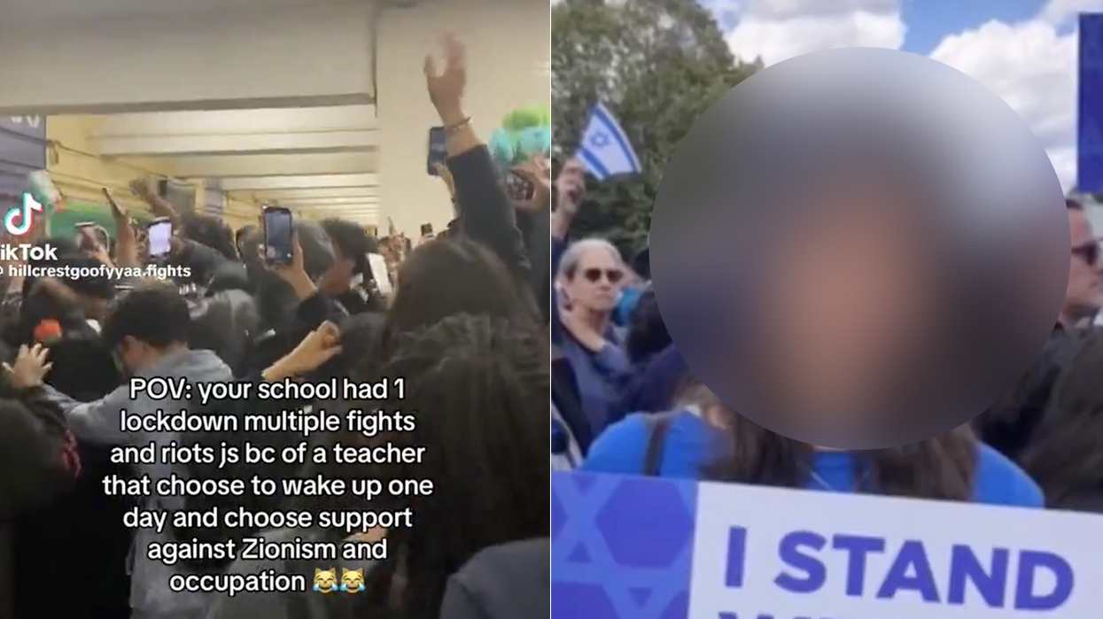 NYC students cause pro-Hamas riot, terrorize and force Jewish teacher to lock herself in her classroom for her own safety