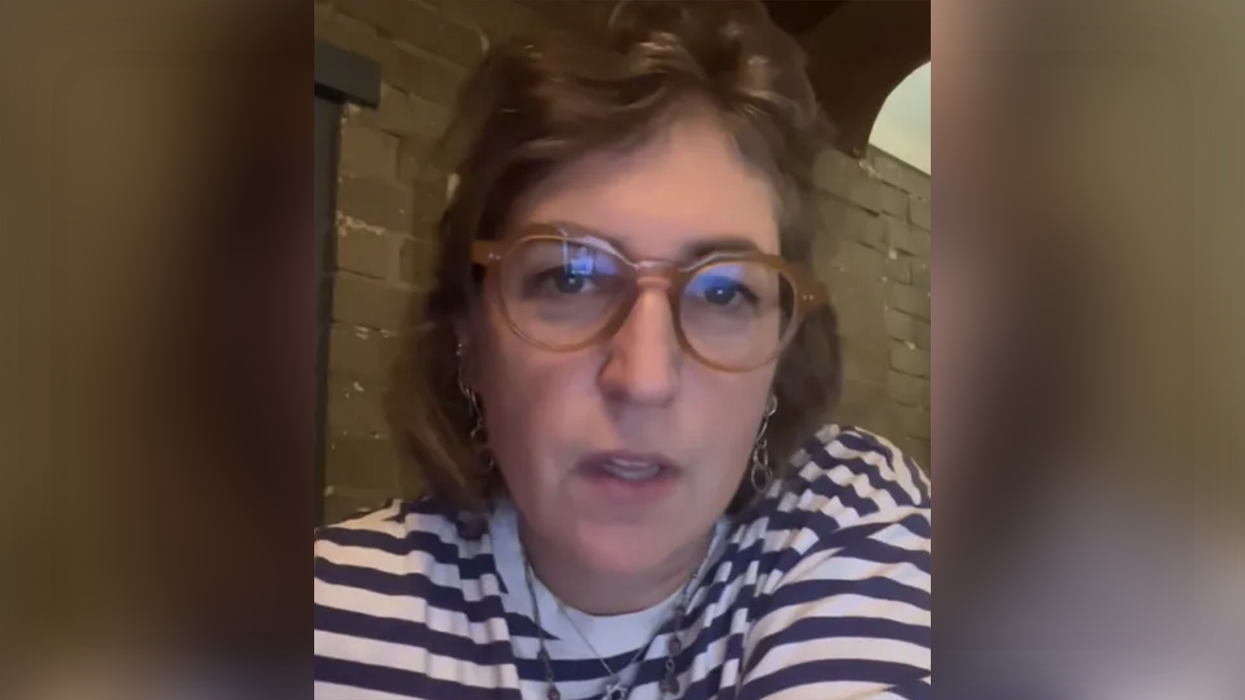 Mayim Bialik wonders where the feminists are and why they're not condemning the systematic rape and torture by Hamas