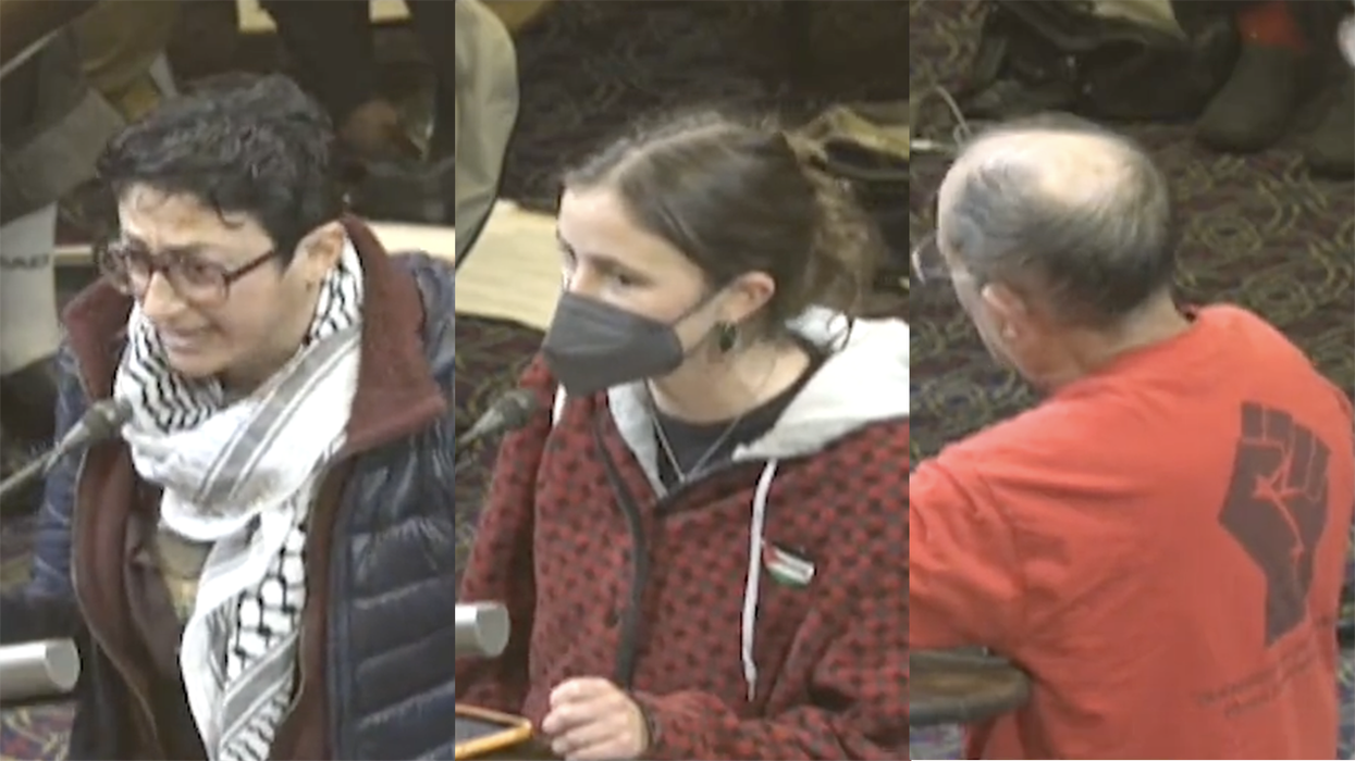 Watch: City's ceasefire resolution turns into antisemitic festival when pro-Hamas supporters freak out over an amendment