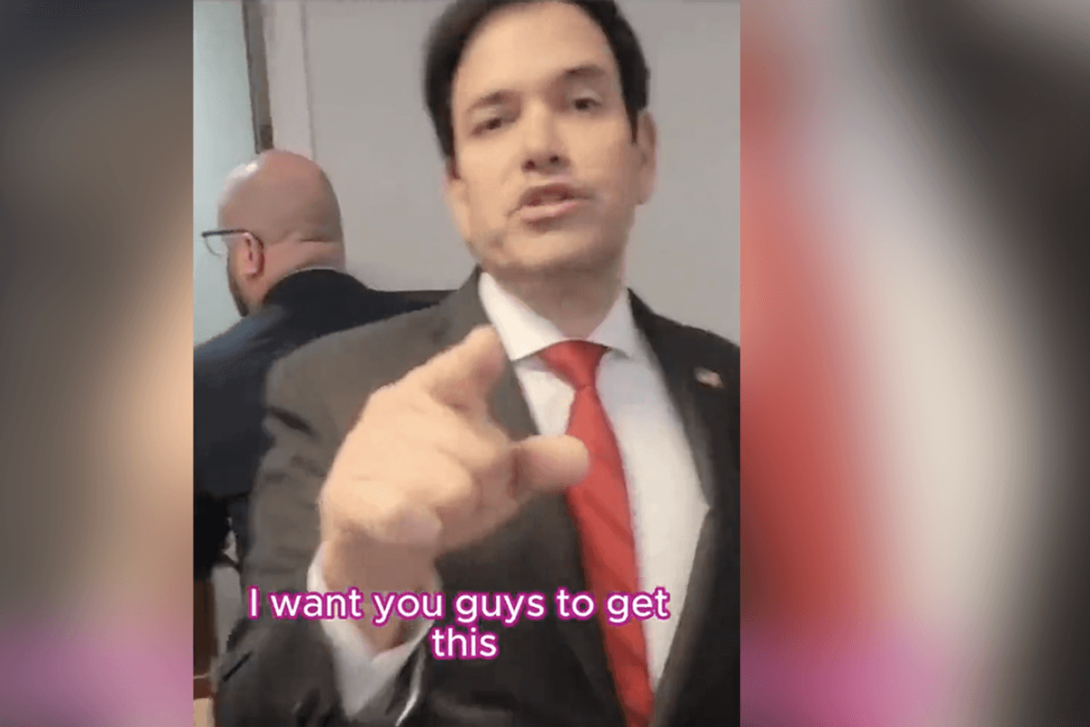Trump picks Marco Rubio for Secretary of State, here he is crushing the hopes and dreams of leftists