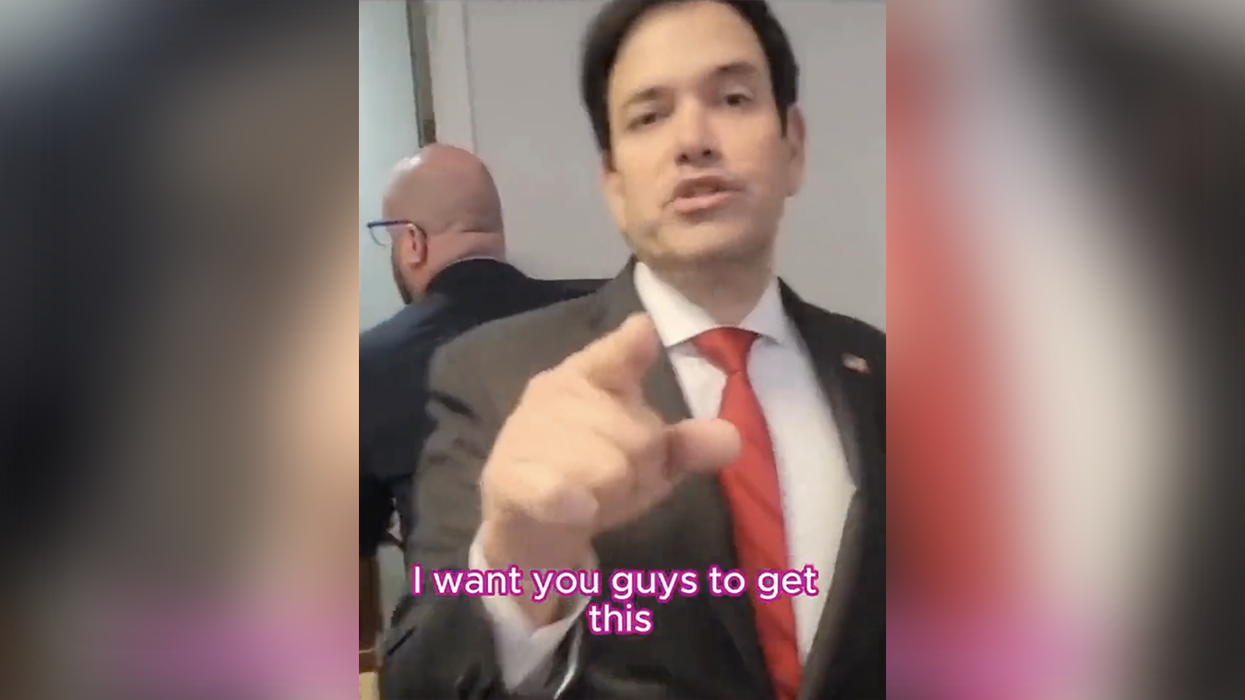 Trump picks Marco Rubio for Secretary of State, here he is crushing the hopes and dreams of leftists